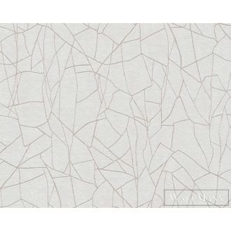   AS CREATION French Affair 39934-1 fehér vonalas modern tapéta