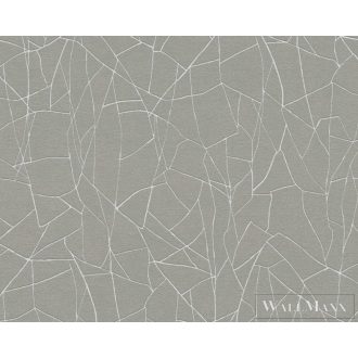  AS CREATION French Affair 39934-3 szürke vonalas modern tapéta
