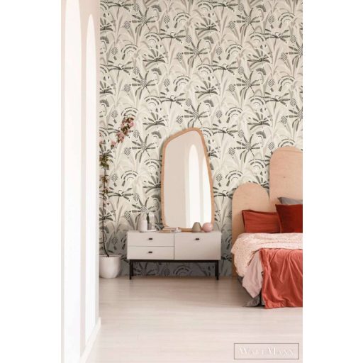 AS CREATION French Affair 39936-1 taupe leveles grafikai tapéta