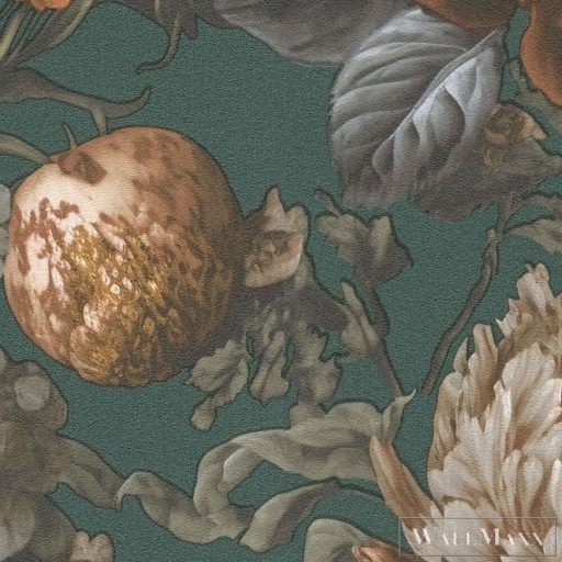 AS CREATION Michalsky 6 39979-3 kék Virág Klasszikus tapéta