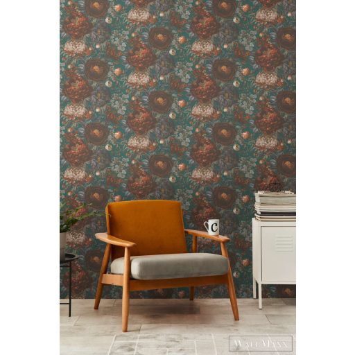 AS CREATION Michalsky 6 39979-3 kék Virág Klasszikus tapéta