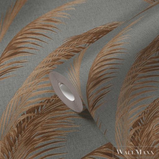 AS CREATION Michalsky 6 39980-3 ezüstös Levél Klasszikus tapéta