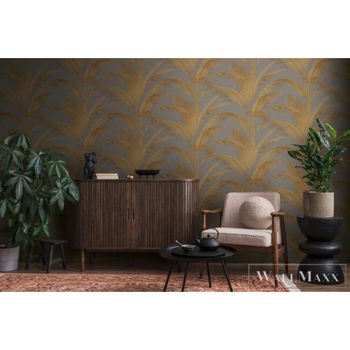 AS CREATION Michalsky 6 39980-4 aranybarna Levél Klasszikus tapéta
