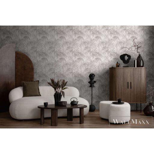 AS CREATION Michalsky 6 39981-3 ezüstös Levél Klasszikus tapéta