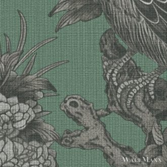   AS CREATION Michalsky 6 39982-2 ezüstös Páva Klasszikus tapéta