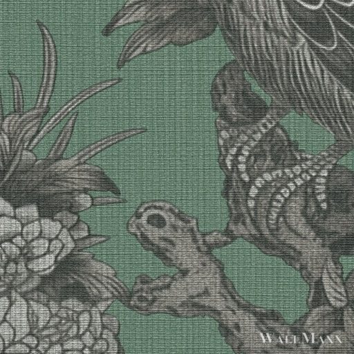 AS CREATION Michalsky 6 39982-2 ezüstös Páva Klasszikus tapéta