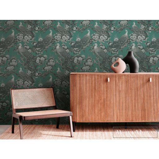 AS CREATION Michalsky 6 39982-2 ezüstös Páva Klasszikus tapéta