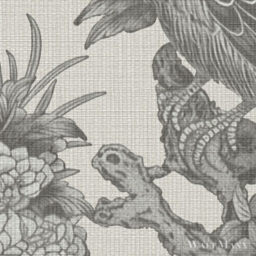 AS CREATION Michalsky 6 39982-3 ezüstös Páva Klasszikus tapéta