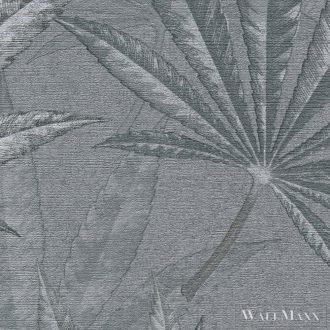   AS CREATION Michalsky 6 39984-2 ezüstös Pálmalevél Klasszikus tapéta