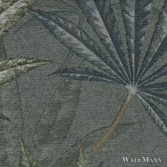   AS CREATION Michalsky 6 39984-4 zöld Pálmalevél Klasszikus tapéta