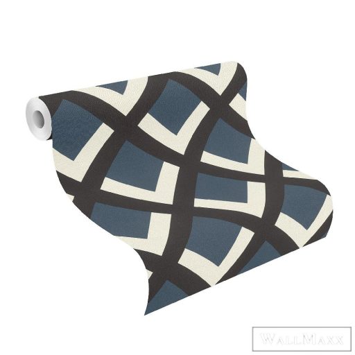 RASCH DENZO II 2022 401950 MODERN KÉK TAPÉTA