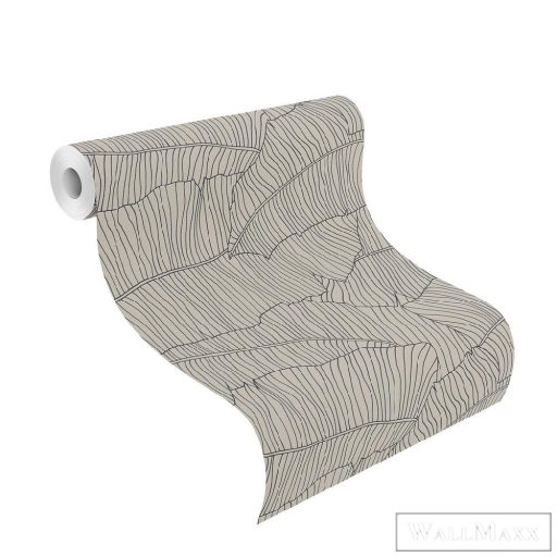 RASCH SOFIA 2021 403206 GRAFIKAI TAPÉTA Taupe 3D hatás