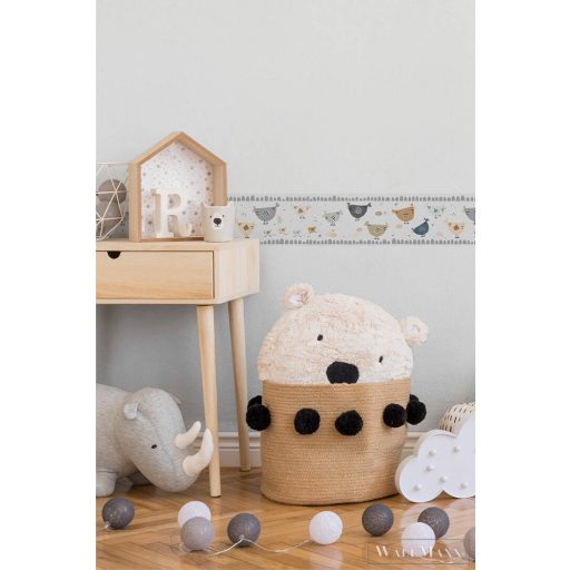 AS CREATION LOVELY KIDS 2030 40372-7 MADARAS ÖNTAPADÓS GYEREK BORDŰR