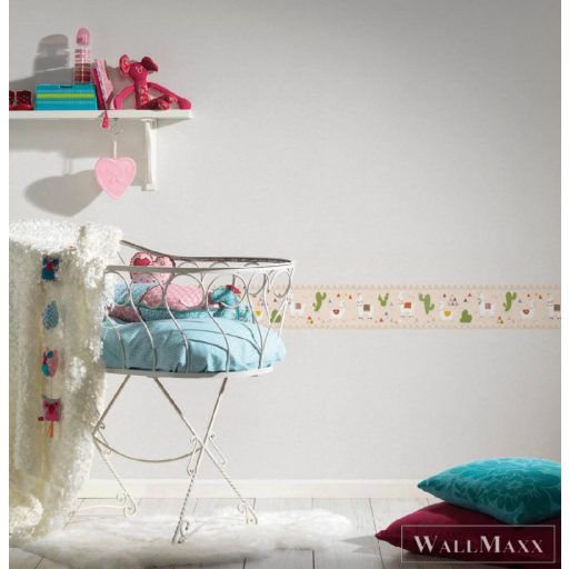 AS CREATION LOVELY KIDS 2030 40372-8 KAKTUSZOS ÖNTAPADÓS GYEREK BORDŰR