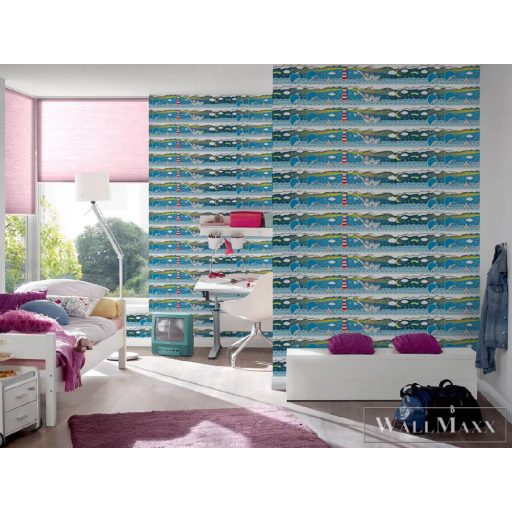 AS CREATION LOVELY KIDS 2030 40373-4 TENGERES ÖNTAPADÓS GYEREK BORDŰR