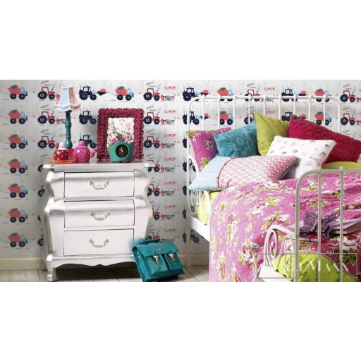 AS CREATION LOVELY KIDS 2030 40373-6 TRAKTOROS ÖNTAPADÓS GYEREK BORDŰR