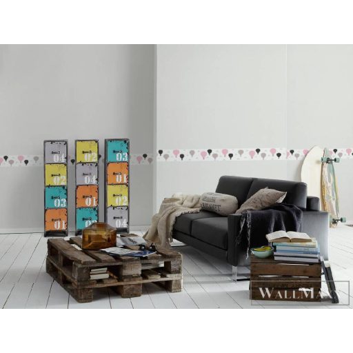 AS CREATION LOVELY KIDS 2030 40373-7 BALLONOS ÖNTAPADÓS GYEREK BORDŰR