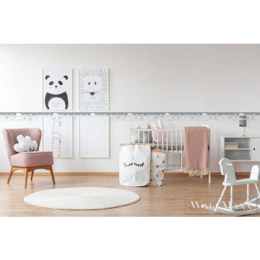 AS CREATION LOVELY KIDS 2030 40374-3 FELHŐS ÖNTAPADÓS GYEREK BORDŰR