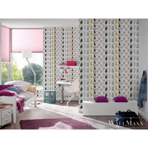 AS CREATION LOVELY KIDS 2030 40375-4 MÓKÁS ÖNTAPADÓS GYEREK BORDŰR