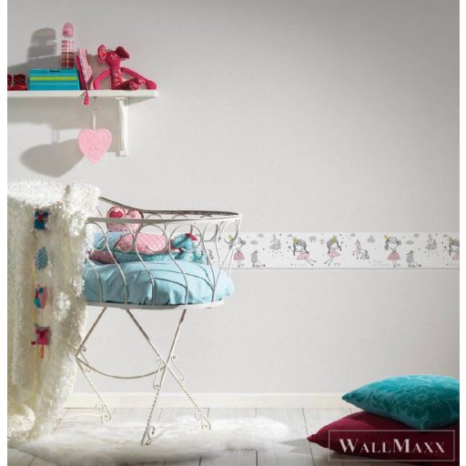 AS CREATION LOVELY KIDS 2030 40375-5 KIRÁLYLÁNYOS ÖNTAPADÓS GYEREK BORDŰR