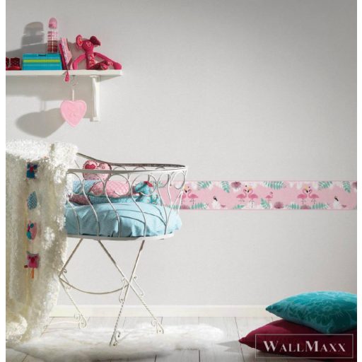 AS CREATION LOVELY KIDS 2030 40375-8 FLAMINGÓS ÖNTAPADÓS GYEREK BORDŰR