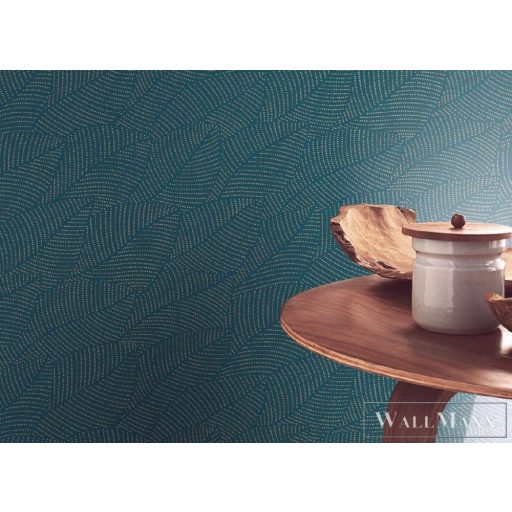 404005 raszteres levélmintás tapéta