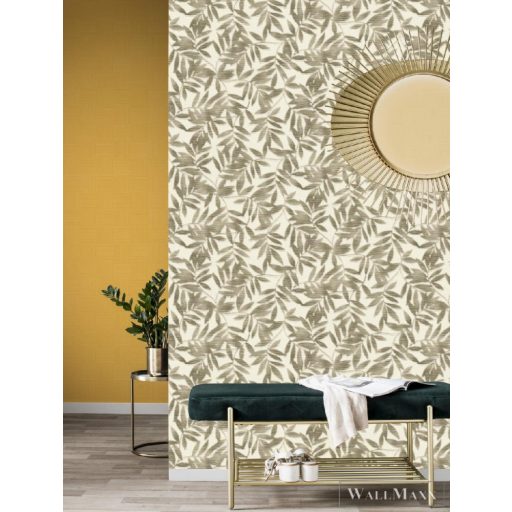 406313 Rasch modern levélmintás tapéta