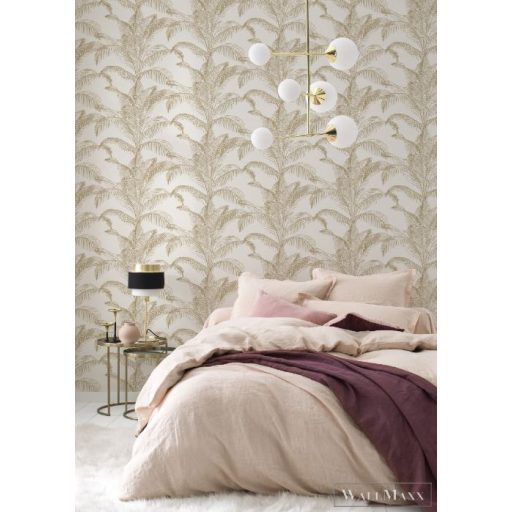 RASCH SANSA 2021 406818 TAPÉTA FEHÉR Arany