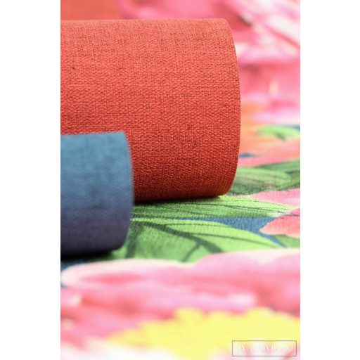 RASCH KIMONO 2023 408195 53CM X 10M PIROS TEXTIL HATÁSÚ TAPÉTA