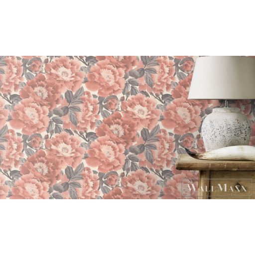 RASCH KIMONO 2023 408331 53CM X 10M RÓZSA VIRÁGMINTÁS TAPÉTA 1darab