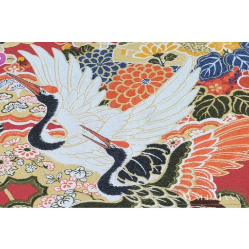 RASCH KIMONO 2023 409345 53CM X 10M PIROS GÓLYÁS TAPÉTA