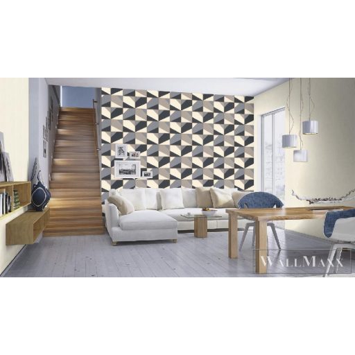 RASCH CLUB 2023 418620 53CM X 10M FEHÉR SZARVASSZŐR MINTÁS TAPÉTA