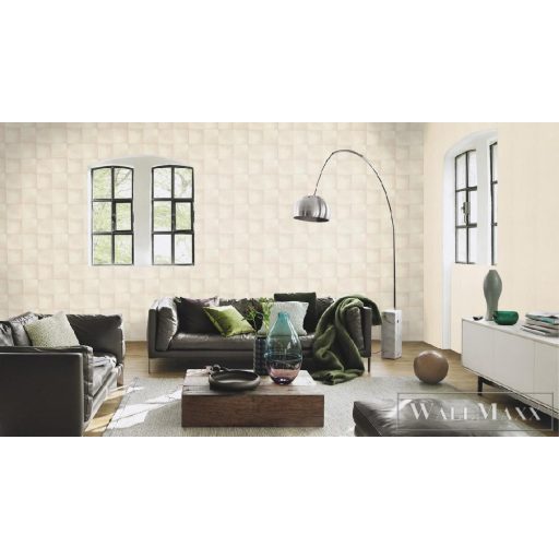 RASCH CLUB 2023 418644 53CM X 10M BÉZS SZARVASSZŐR MINTÁS TAPÉTA