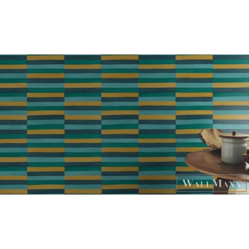 RASCH CLUB 2023 418736 53CM X 10M SÁRGA BŐRHATÁSÚ TAPÉTA