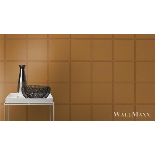 RASCH CLUB 2023 419016 53CM X 10M BARNA KOCKÁS TAPÉTA