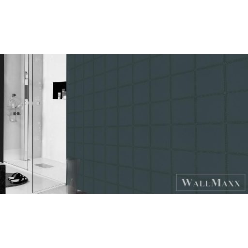 RASCH CLUB 2023 419054 53CM X 10M ZÖLD KOCKÁS TAPÉTA