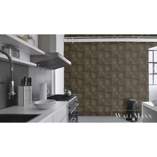 RASCH CLUB 2023 419146 53CM X 10M ZÖLD SZÁLMINTÁS TAPÉTA