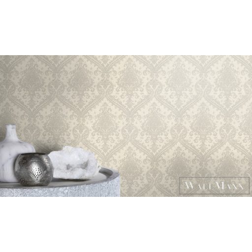 Rasch Saphira 2022 420517 szürke barokk tapéta