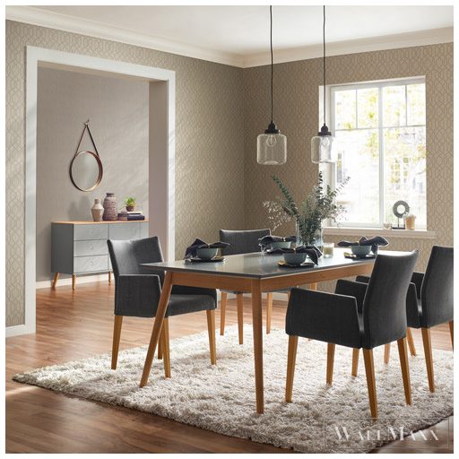 Rasch Saphira 2022 420715 arany grafikus tapéta