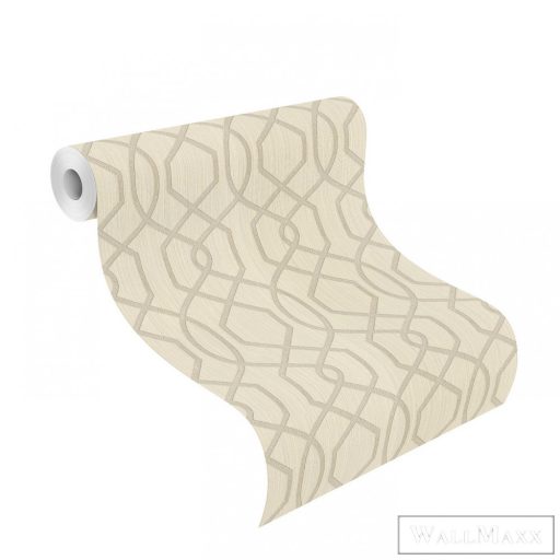 Rasch Saphira 2022 420722 krémszínű grafikus tapéta