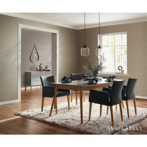 Rasch Saphira 2022 420814 barna modern tapéta