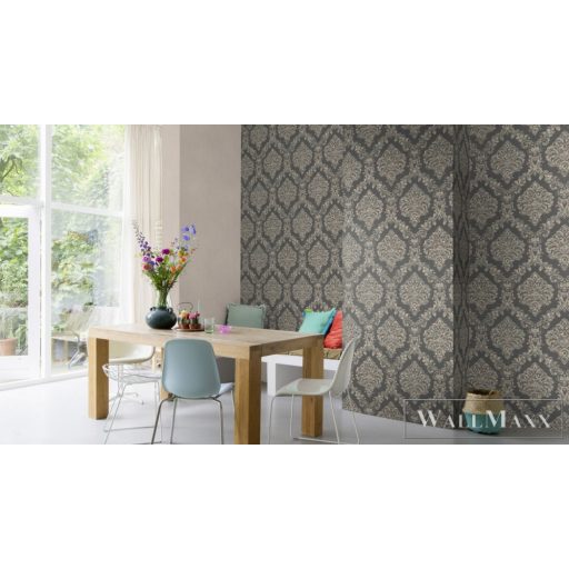 Rasch Saphira 2022 421156 bézs barokk tapéta