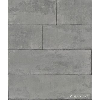 426021 középszürke kőmintás tapéta