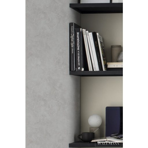 426168 sötét cementszürke beton hatású tapéta
