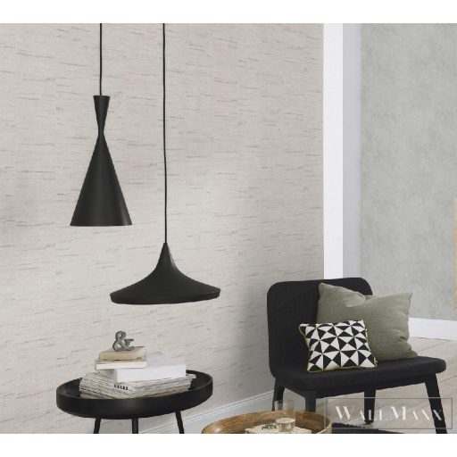 426724 vízszintes csíkozású szürke színárnyalatú tapéta