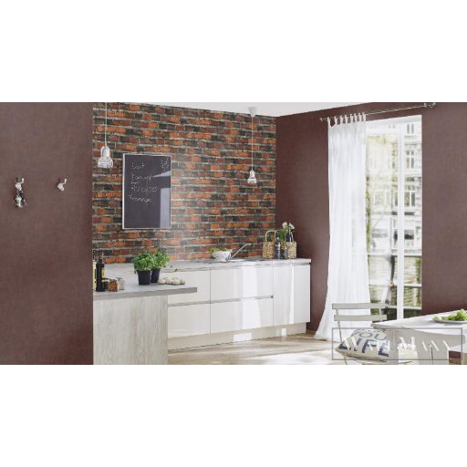 RASCH FACTORY IV 429336 PIROS TAPÉTA