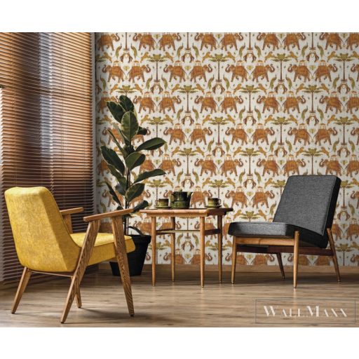 ICH Nomad 4300-1 bézs hindu mintás nomád tapéta
