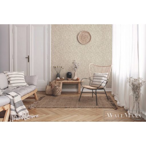 ICH Nomad 4303-4 bézs háromszög mintás geometriai tapéta