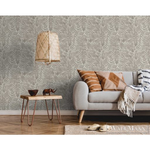 ICH Nomad 4305-1 kőszínű zebra mintás grafikai tapéta