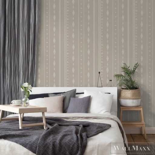 ICH Nomad 4306-2 kőszínű indián motívum nomád tapéta